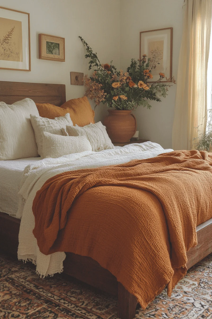 Terracotta Boho Bedroom Ideas