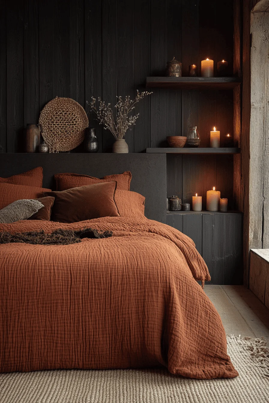 Terracotta Boho Bedroom Ideas