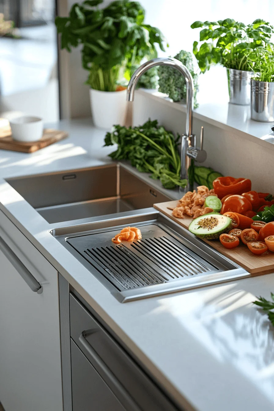 multifunctional kitchen sink
