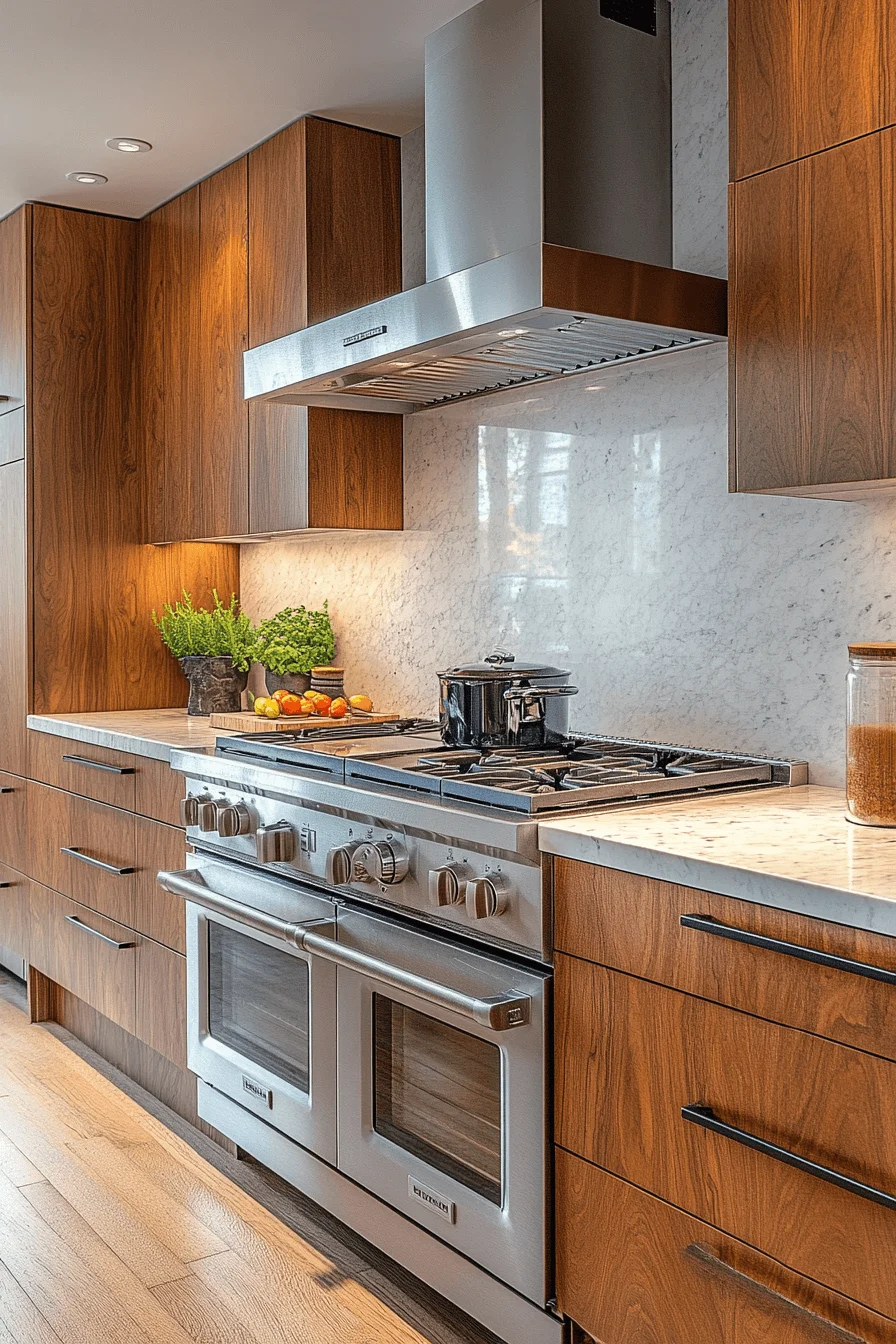 minimalist kitchen countertops