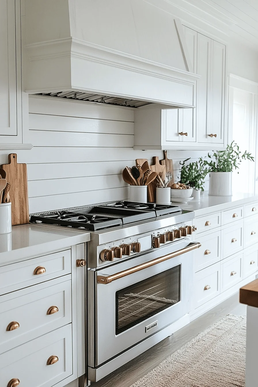 monochrome kitchen design