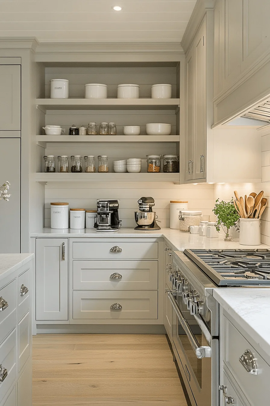 tall kitchen cabinets