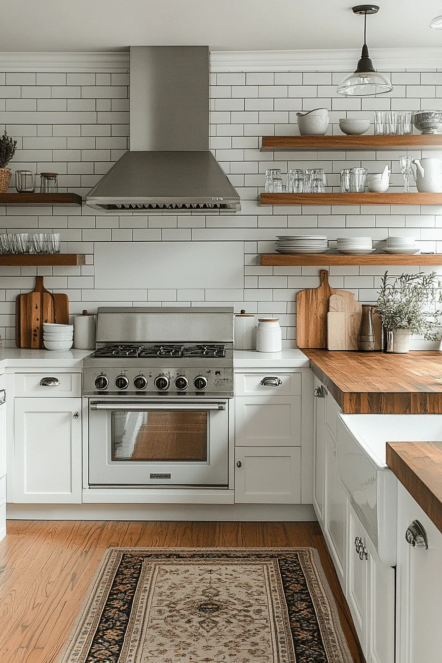 tiny cottage kitchen