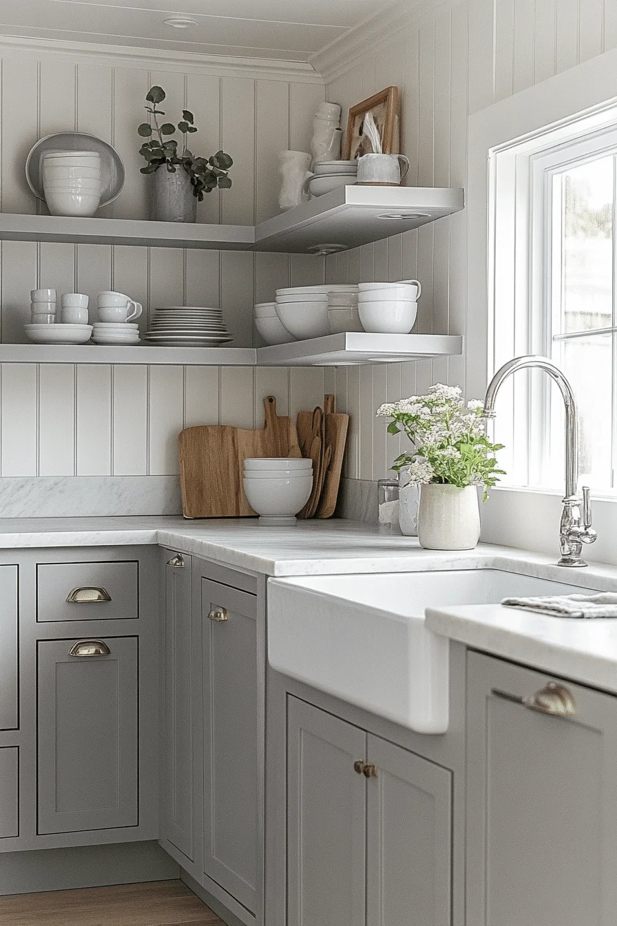 tiny cottage kitchen