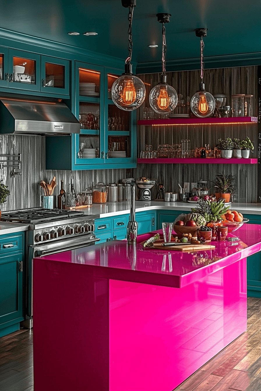 dopamine decor kitchen