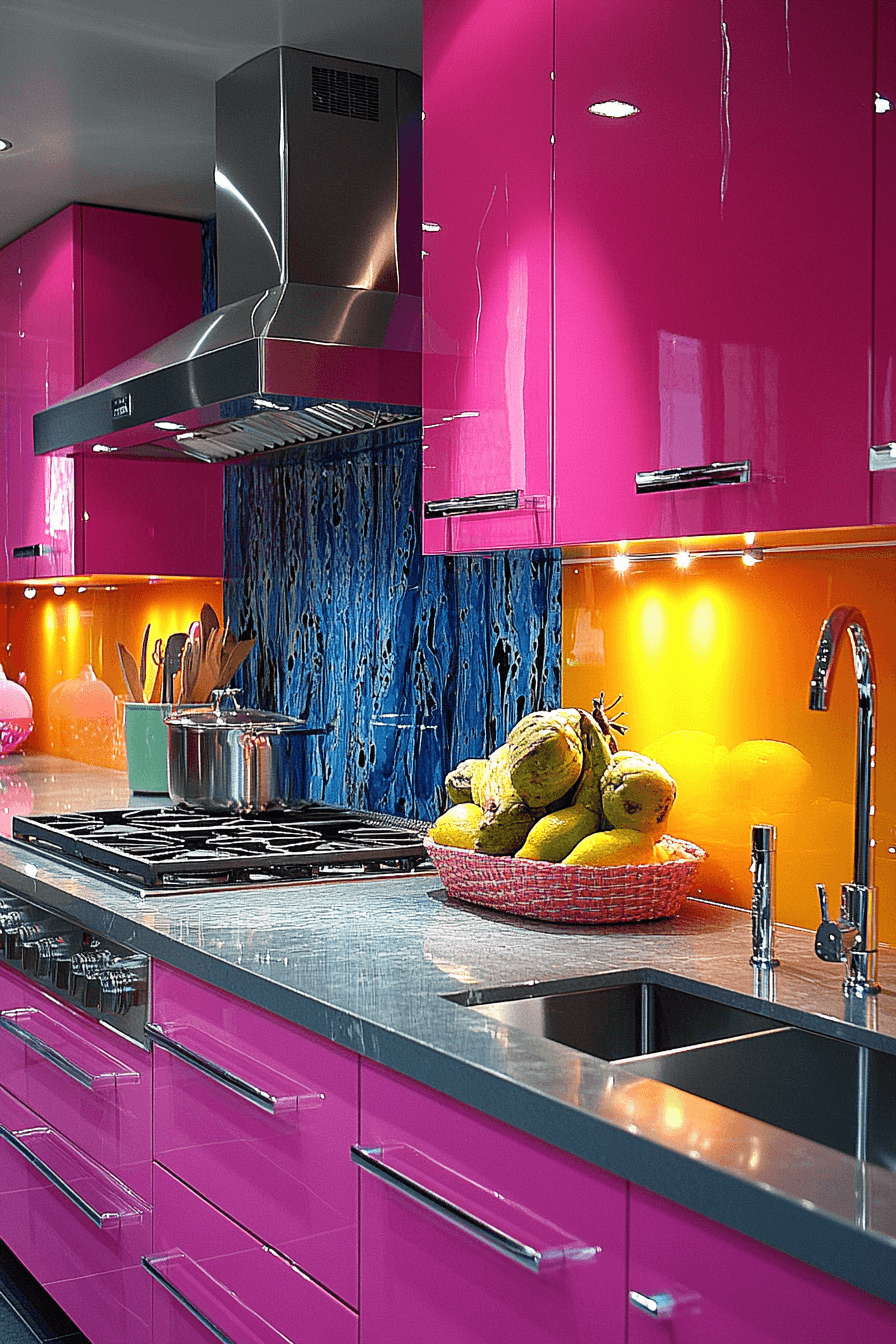 dopamine decor kitchen