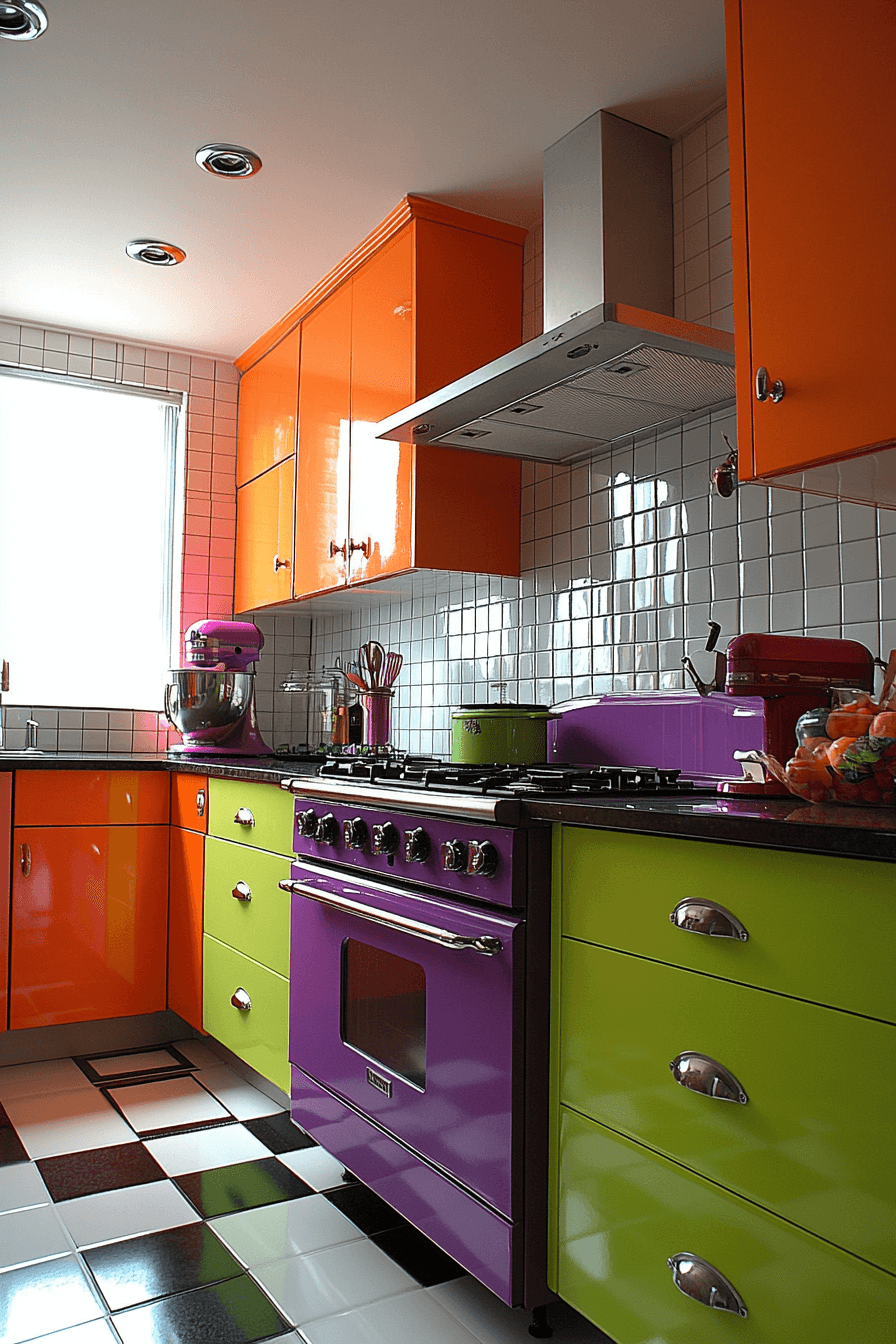 dopamine decor kitchen