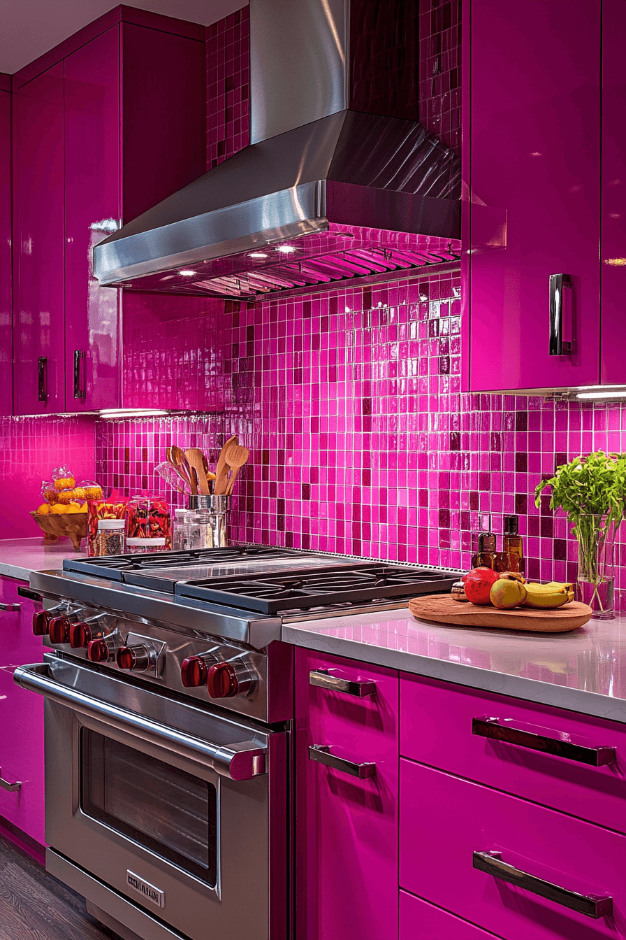 dopamine decor kitchen