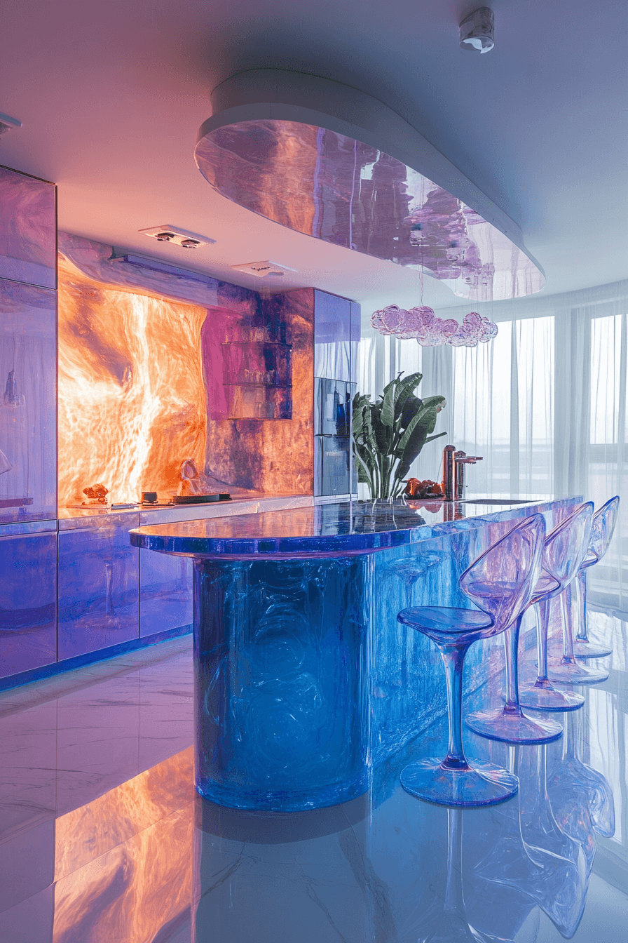 dopamine decor kitchen