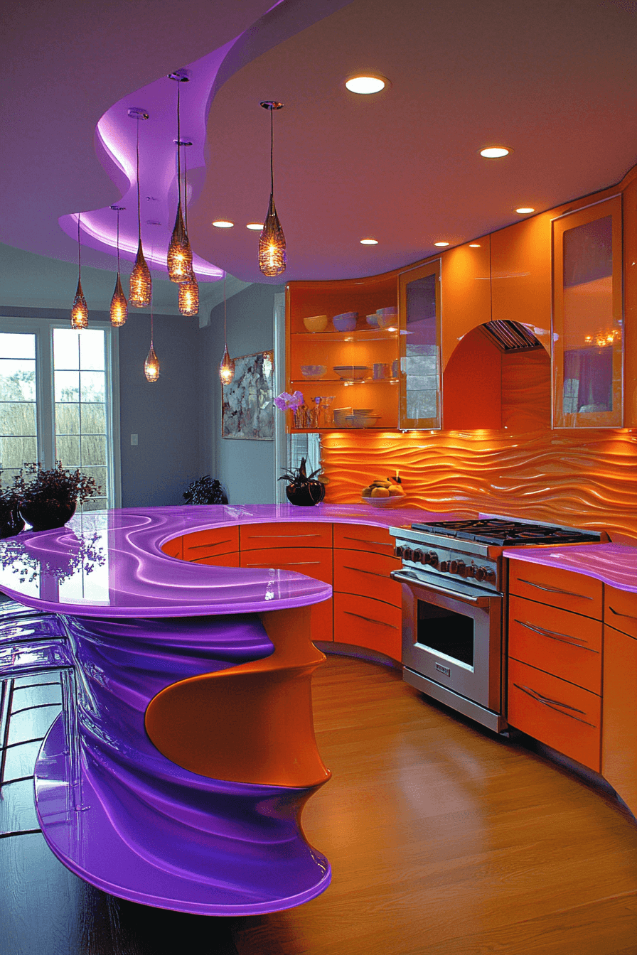 dopamine decor kitchen