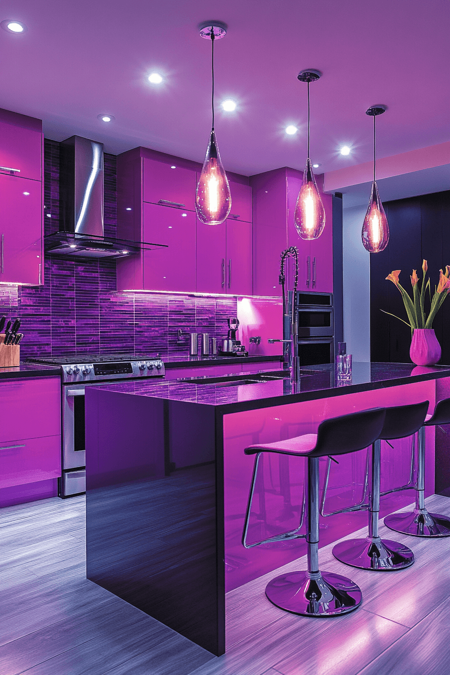 dopamine decor kitchen