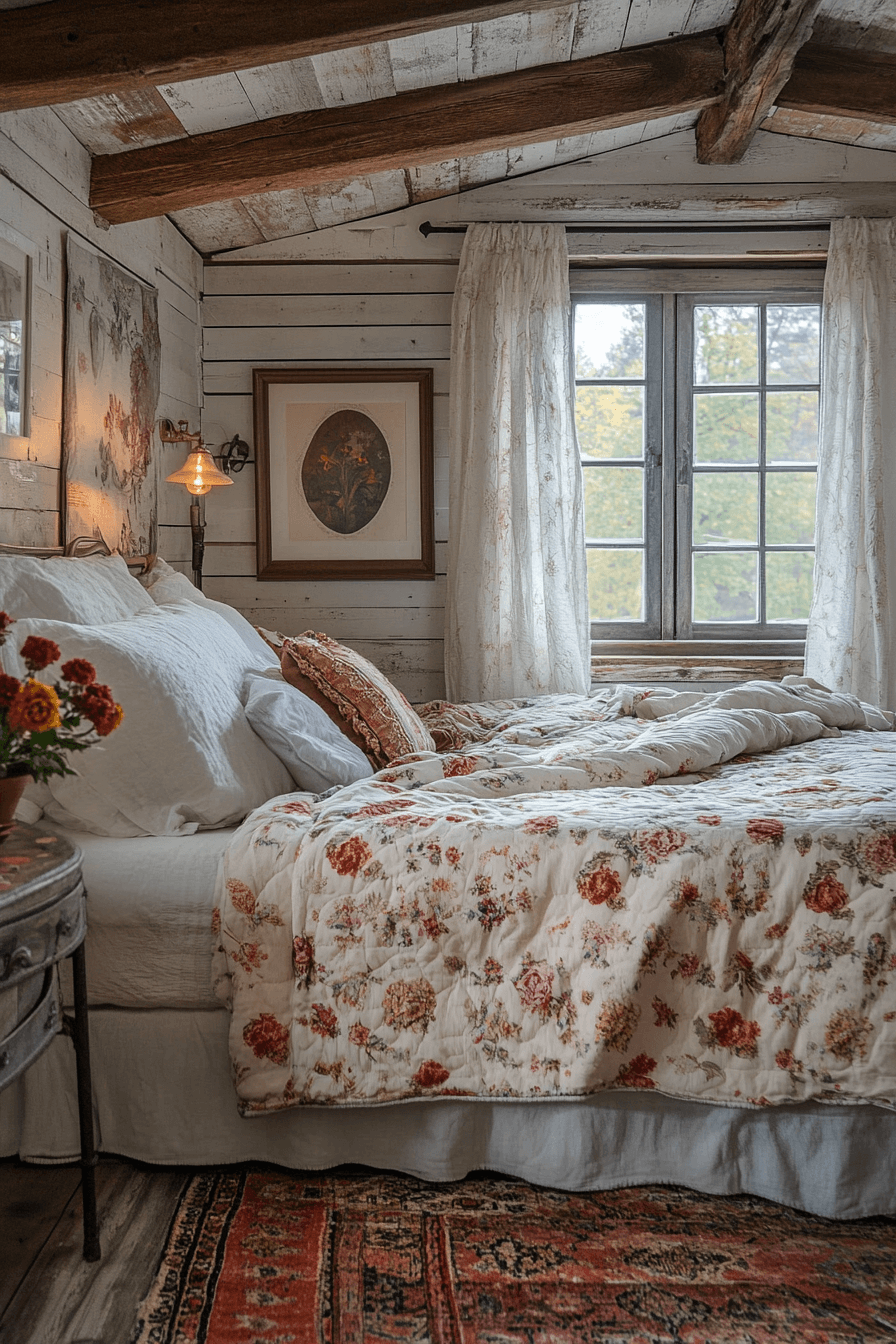 granny chic bedroom