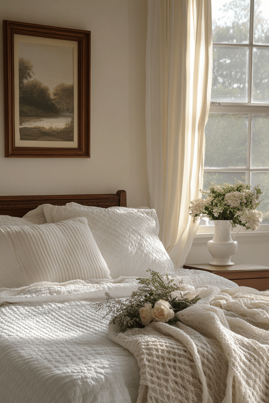 granny chic bedroom