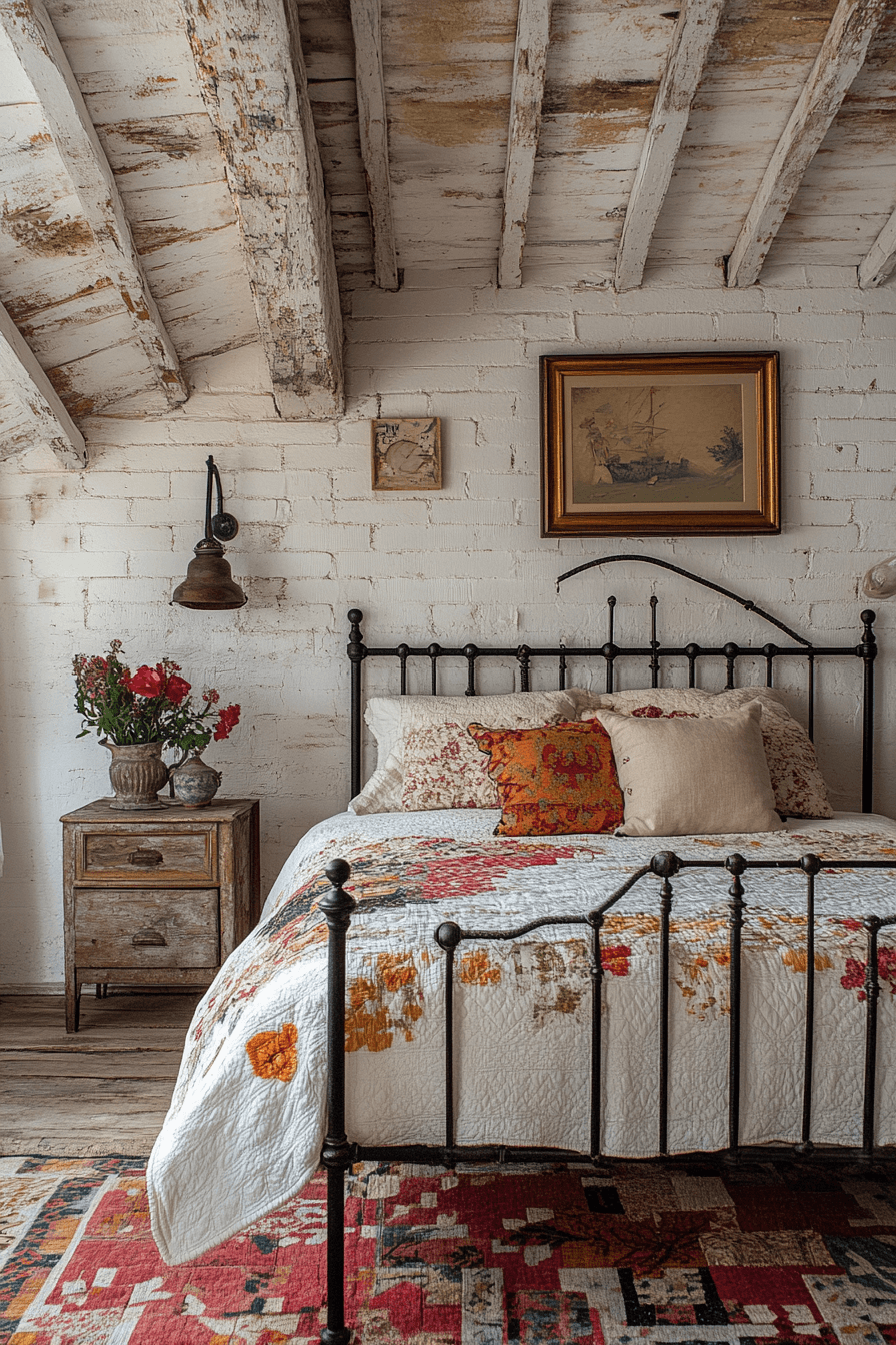 granny chic bedroom