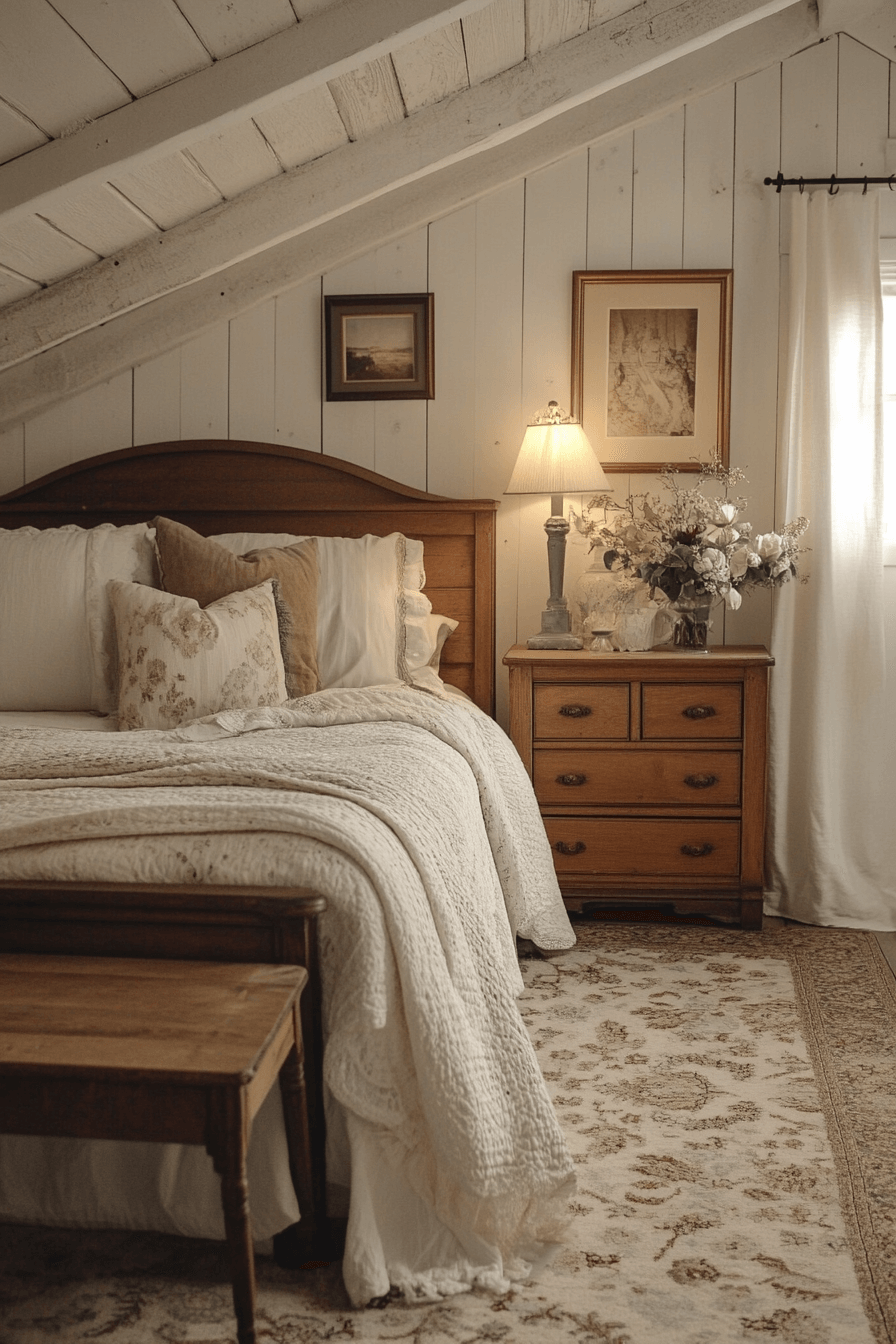 granny chic bedroom