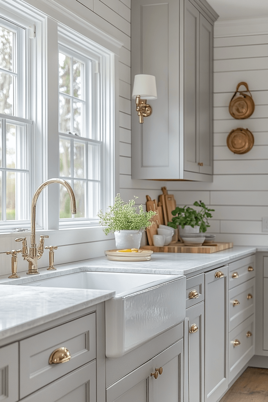 farmhouse kitchen backsplash