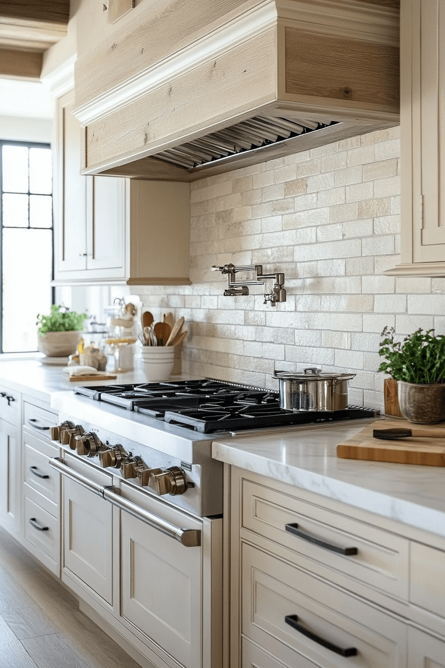 farmhouse kitchen backsplash