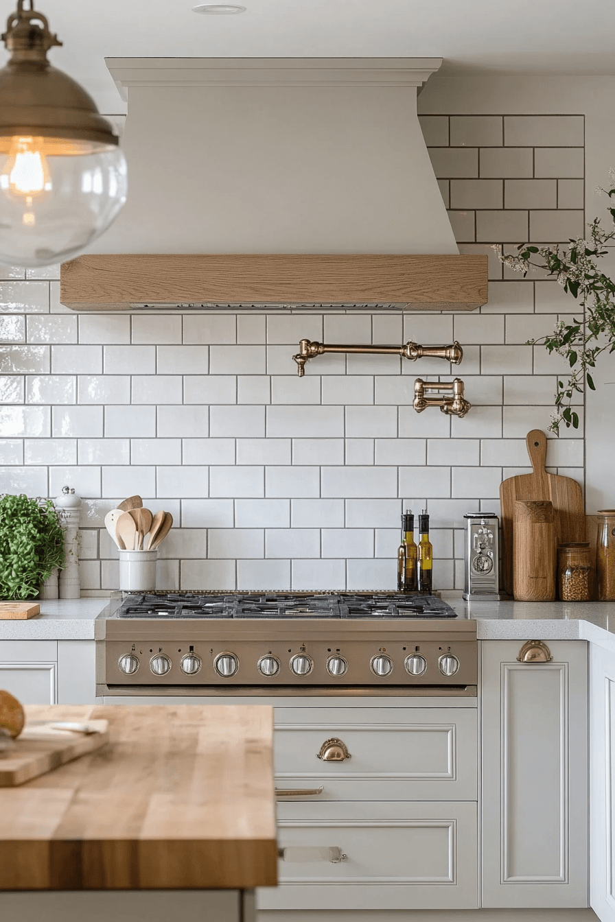 farmhouse kitchen backsplash