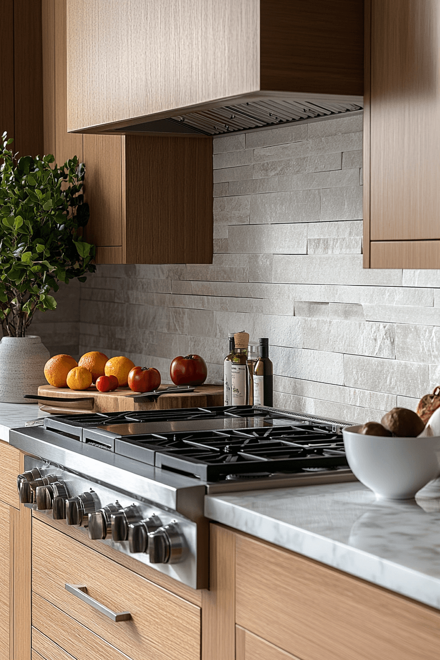 brick backsplash kitchen
