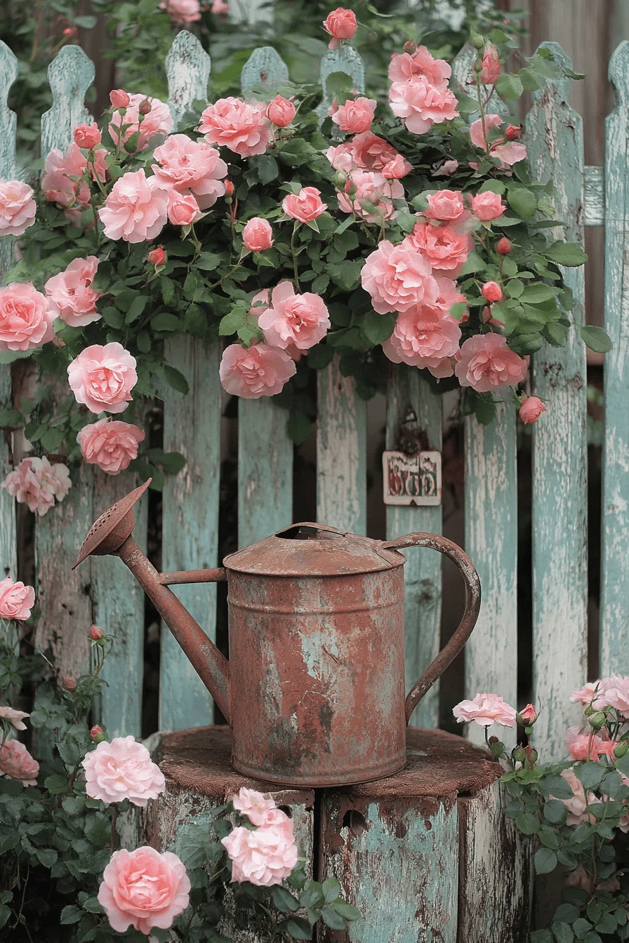 vintage garden decor