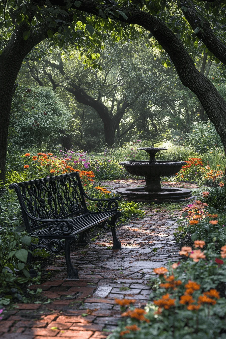 vintage garden decor