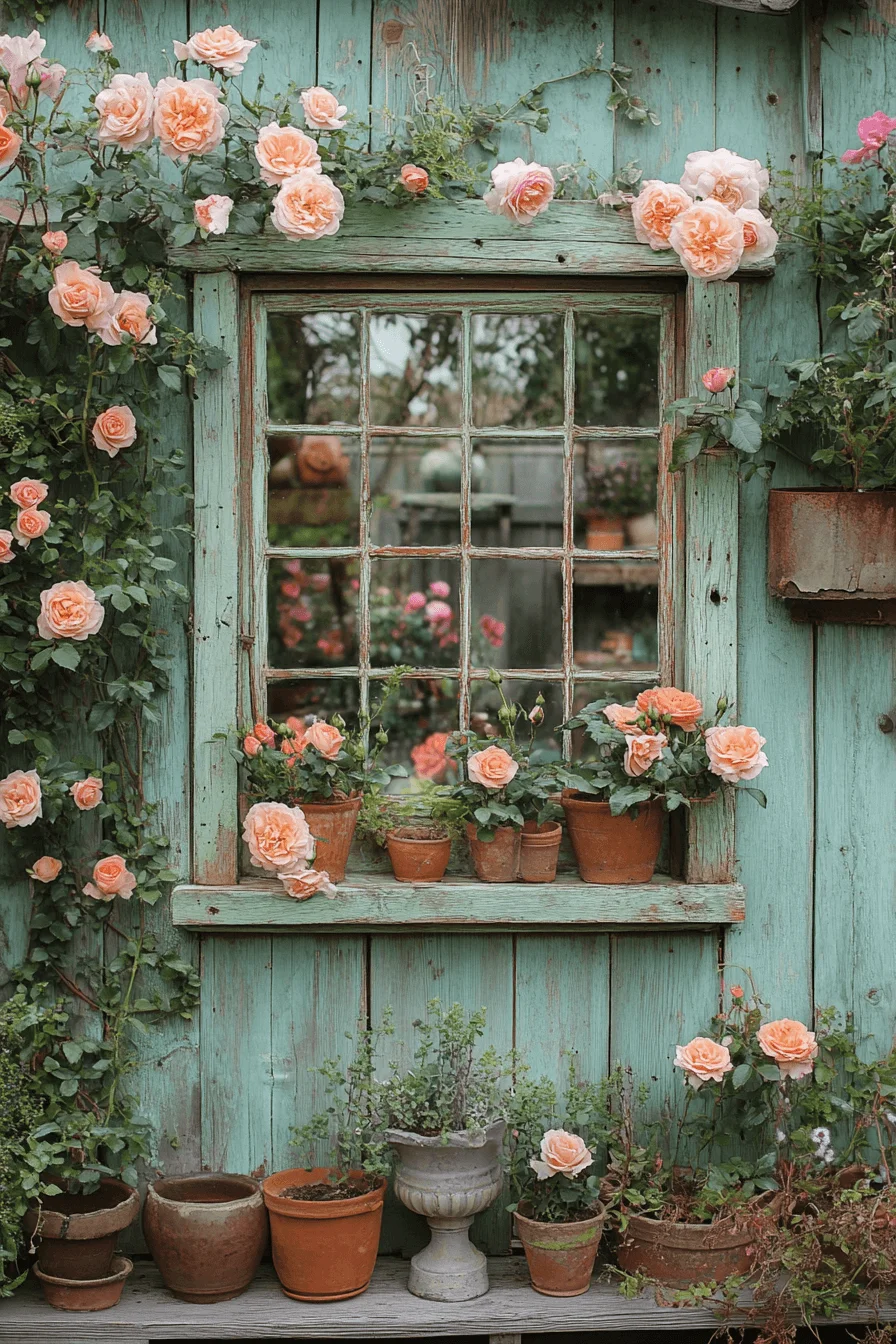 vintage garden decor