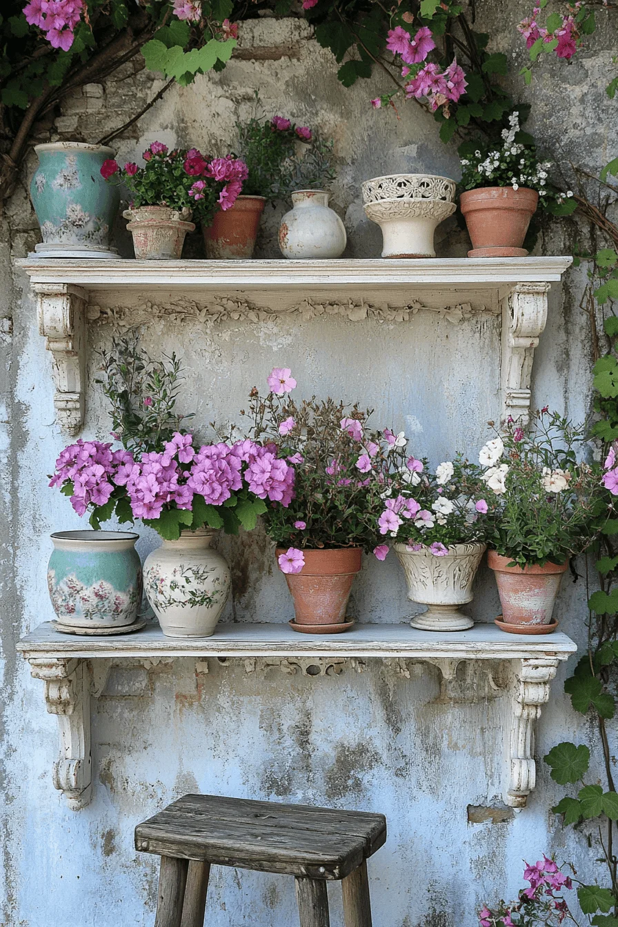 vintage garden decor