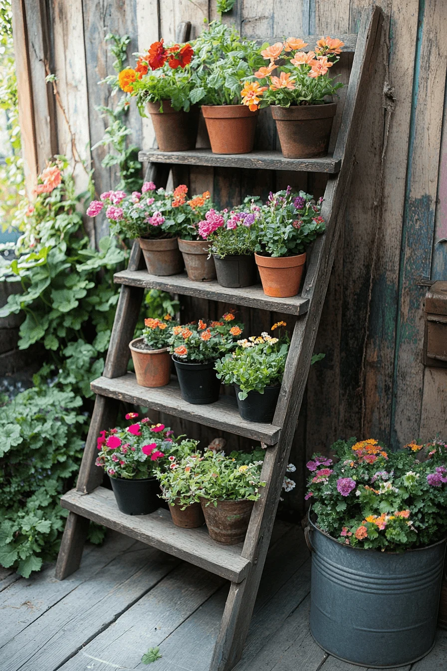 vintage garden decor