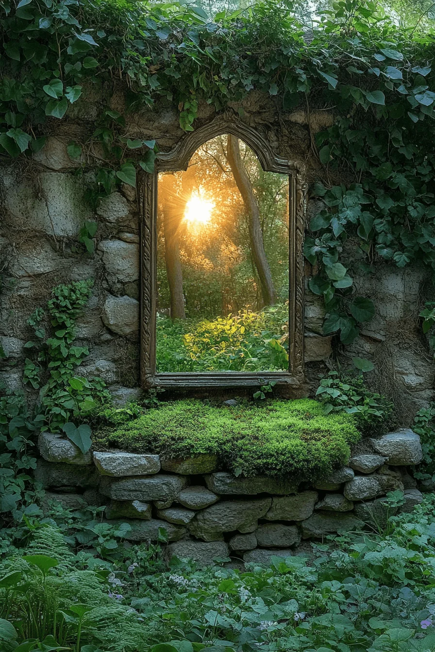 vintage garden decor