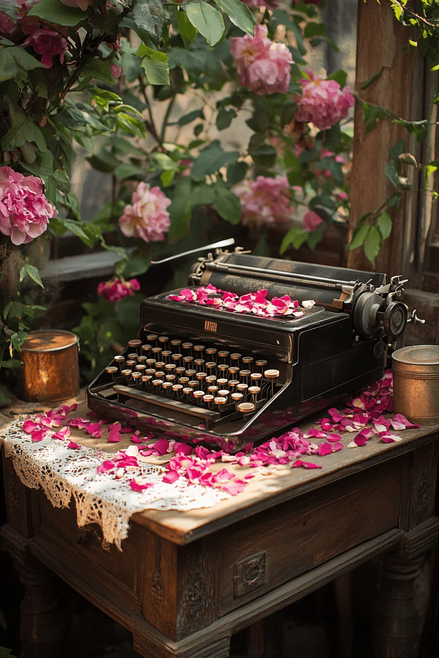 vintage garden decor