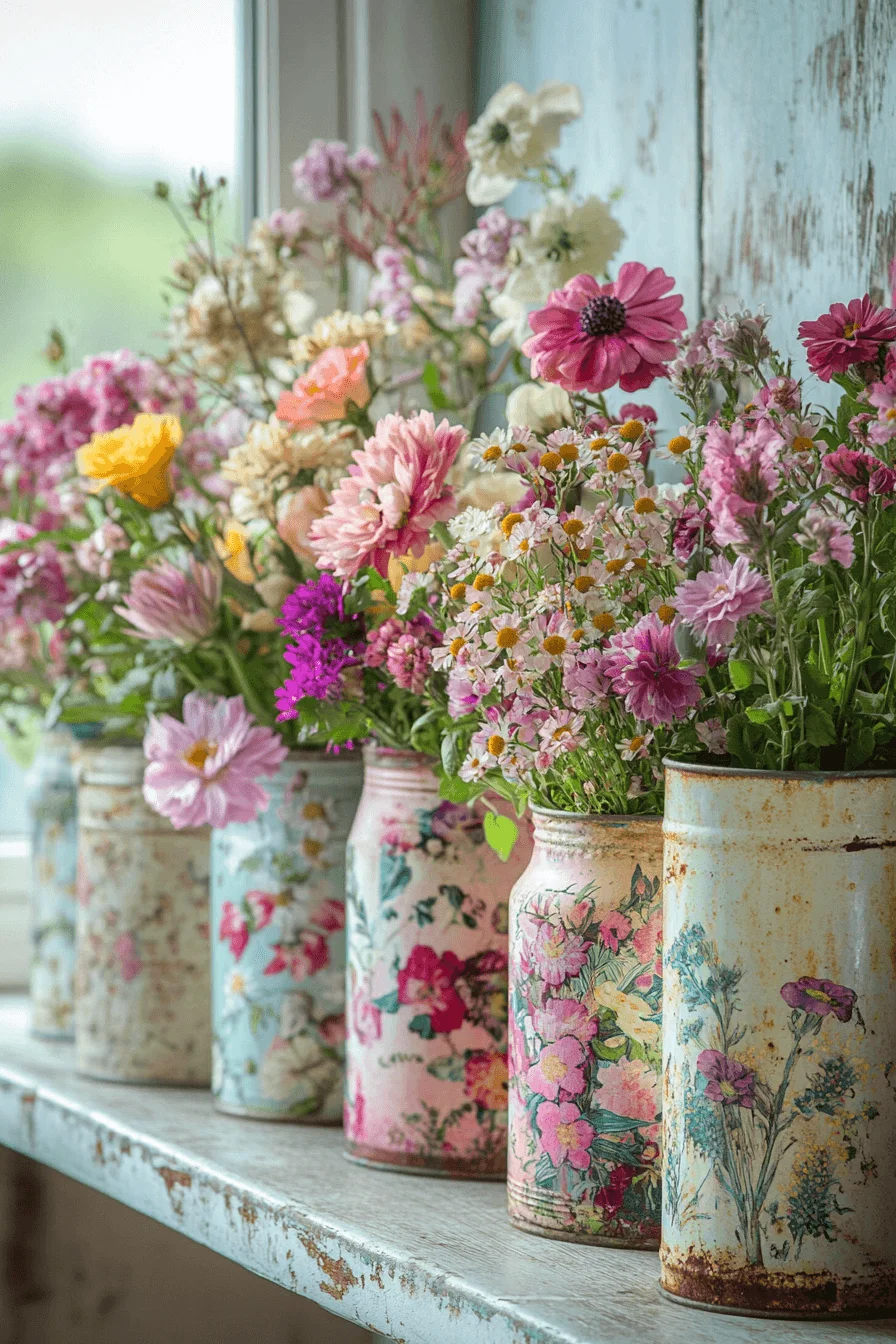 vintage garden decor