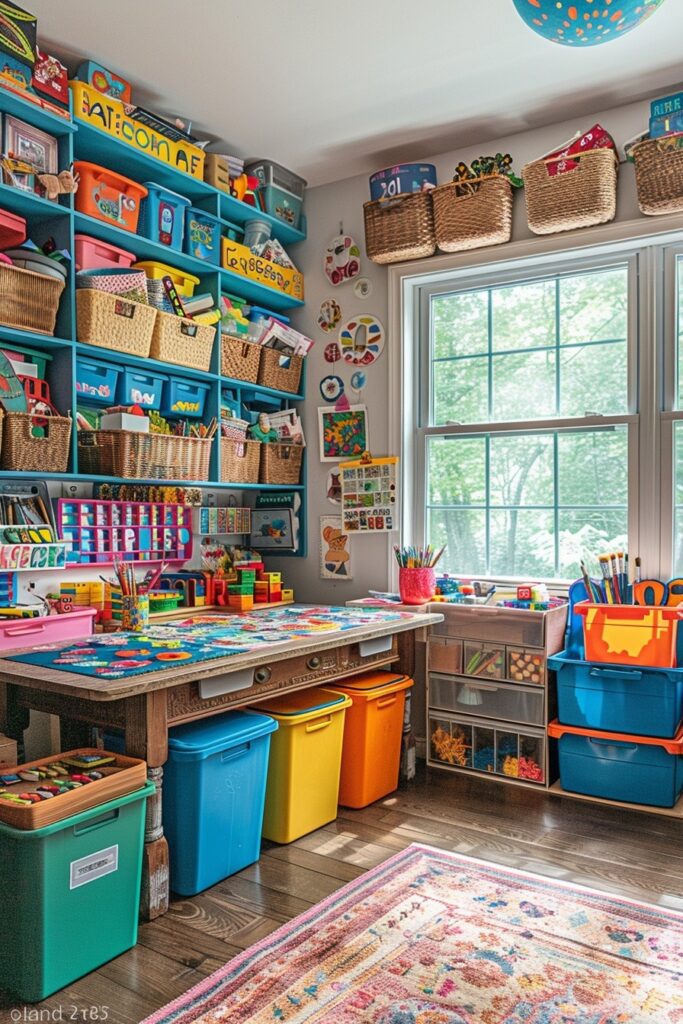 Eclectic Art and Craft Station