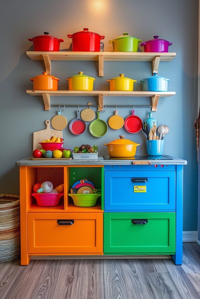 Recycled Play Kitchen