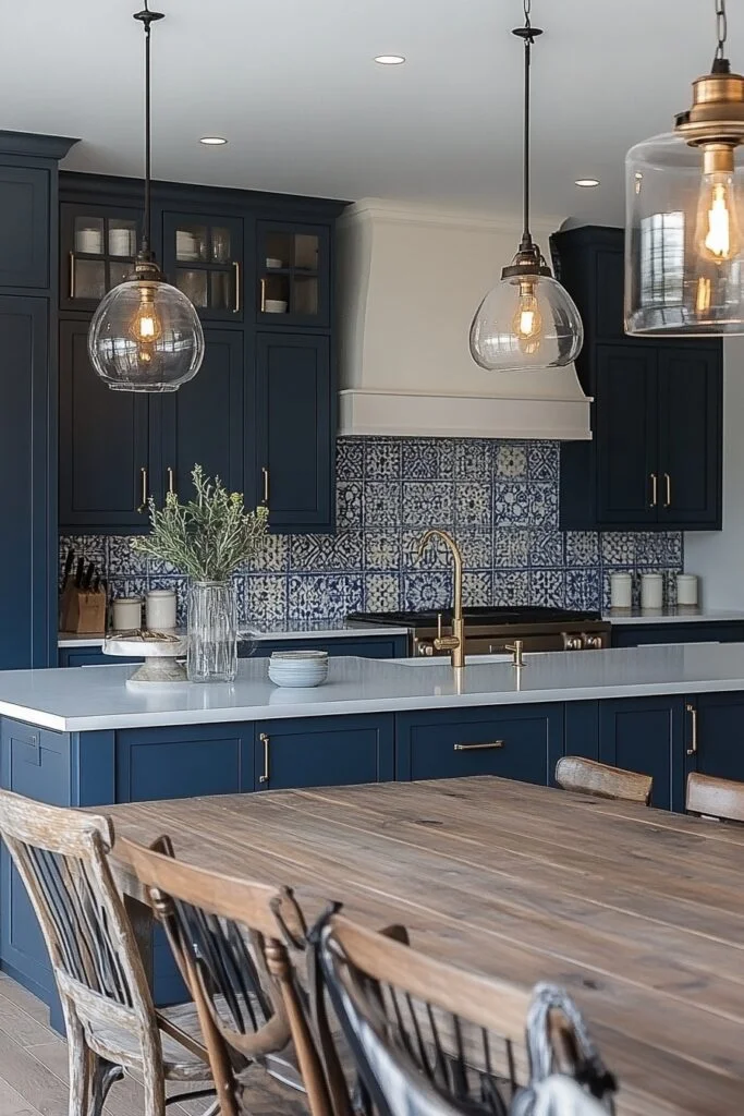 Nautical Coastal Boho Kitchen