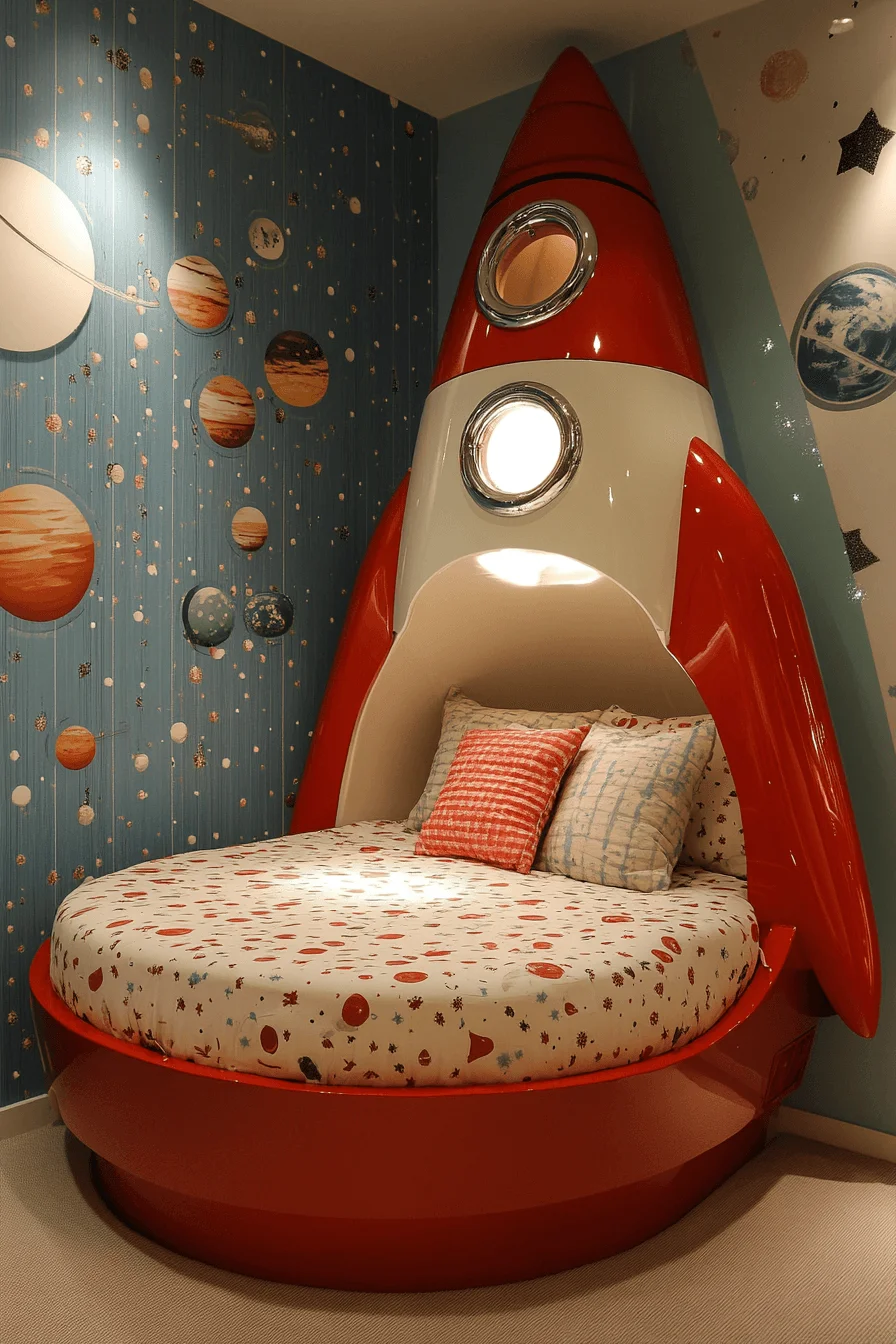space themed bedroom ideas