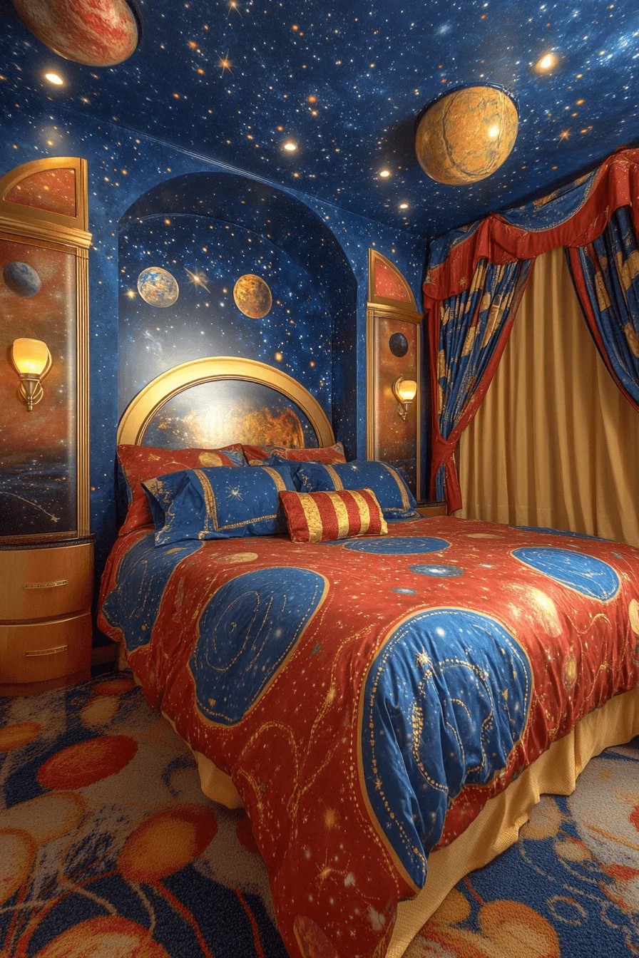 space themed bedroom ideas