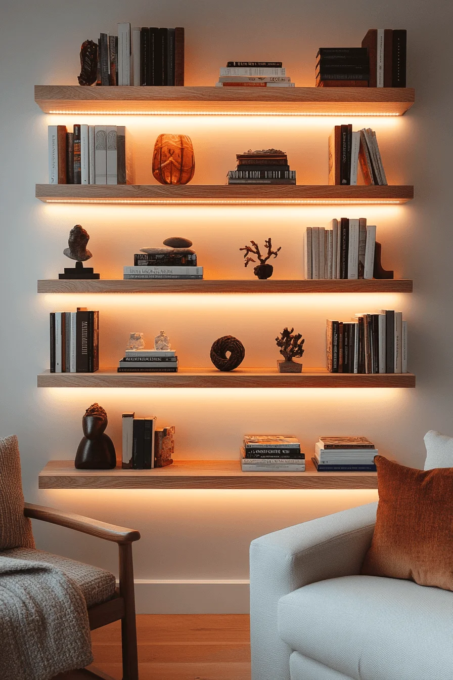 floating bookshelf inspiration