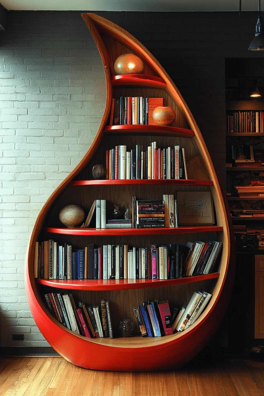 statement bookshelf inspiration