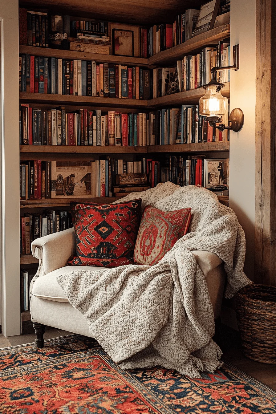 corner bookshelf inspiration