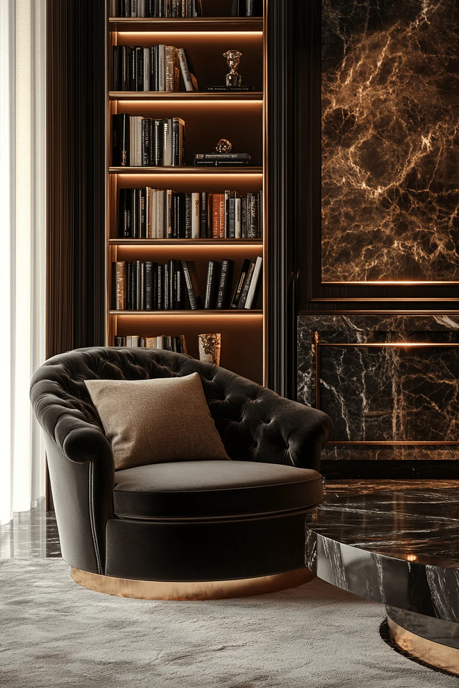 luxury bookshelf inspiration