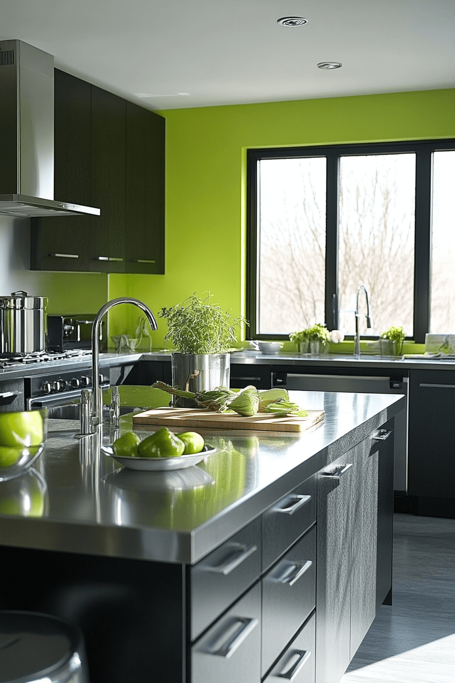 charcoal kitchen cabinets