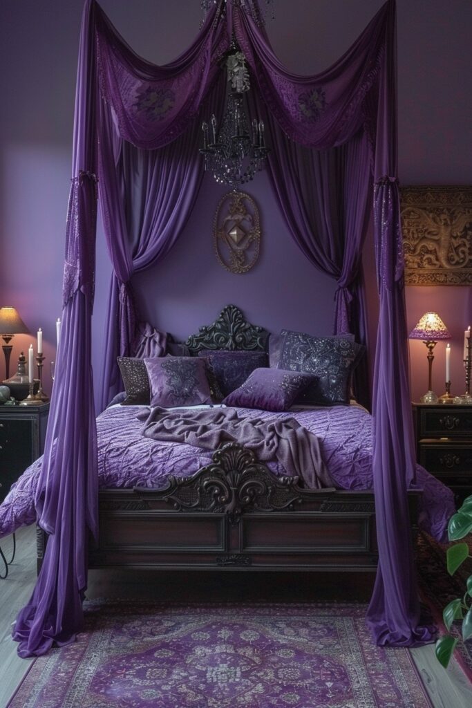 Mystical Mauve Meditation Room