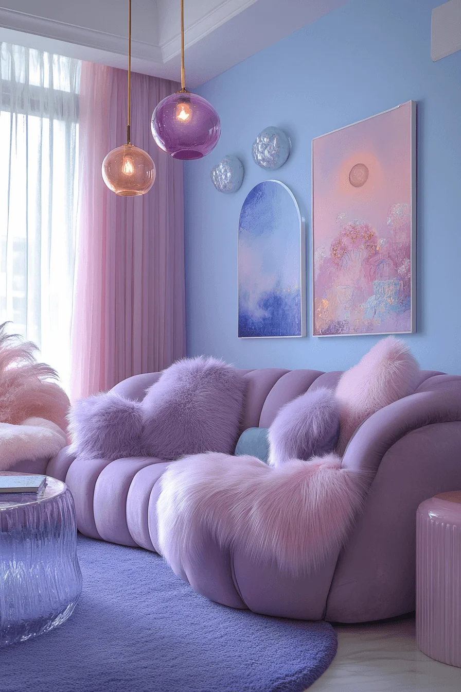 girly apartment decor