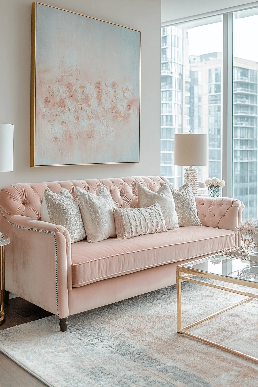 girly apartment decor