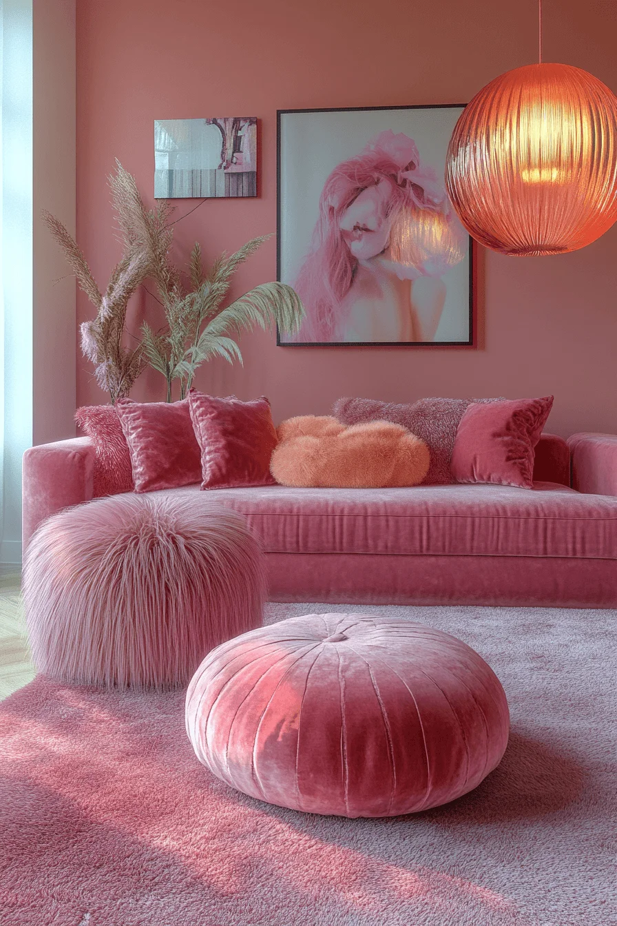 girly apartment decor