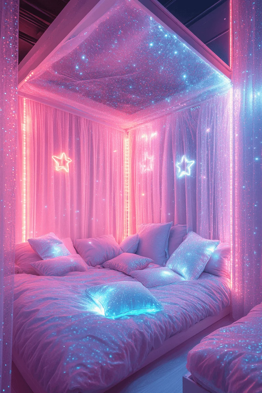 girly apartment decor