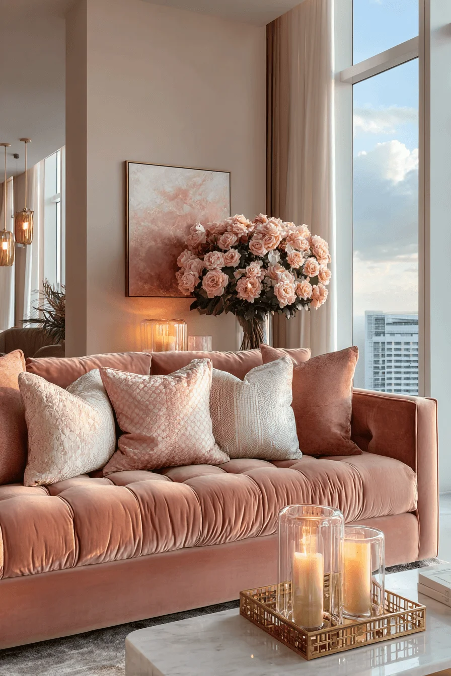 girly apartment decor