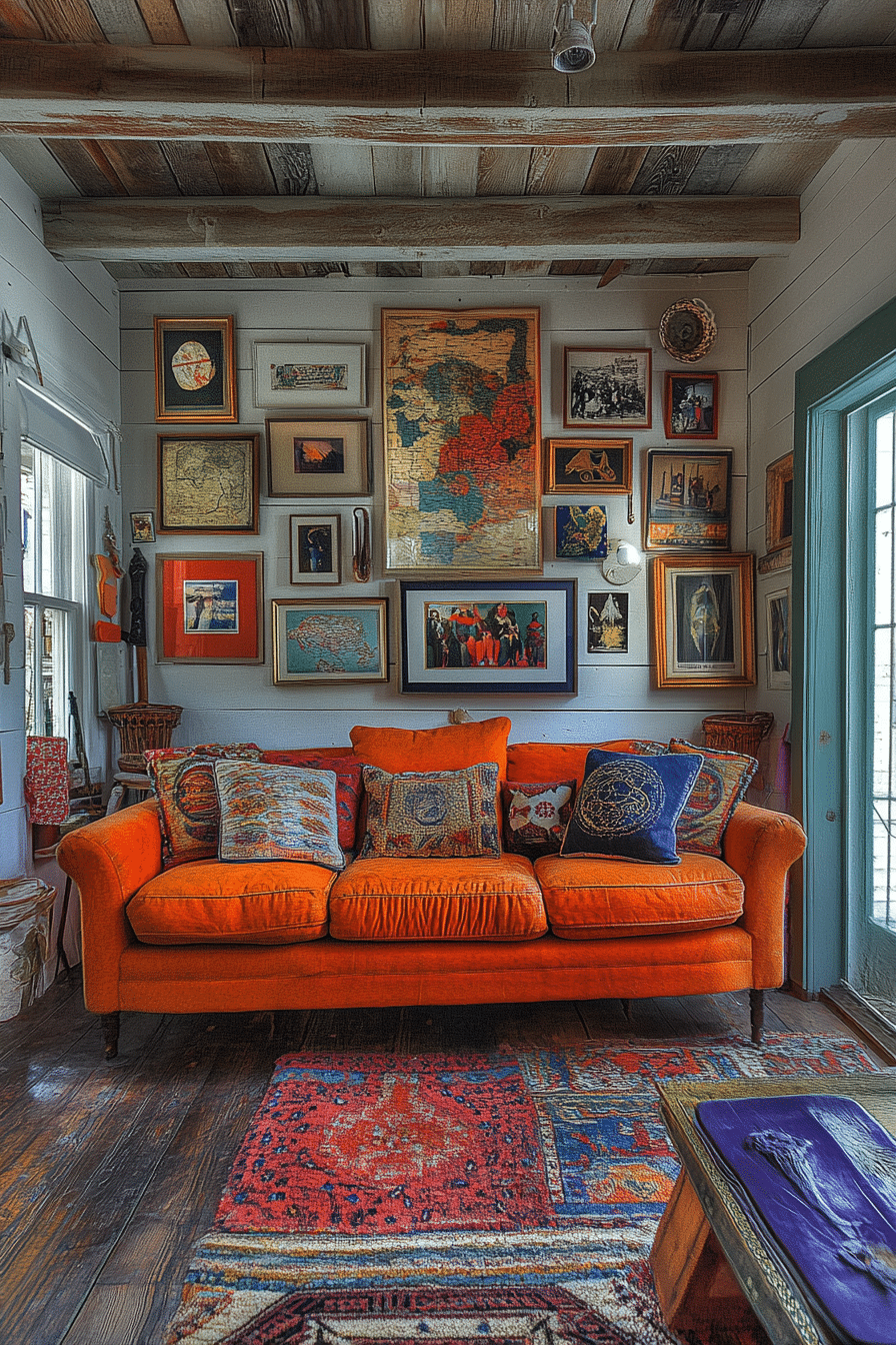 boho maximalist decor