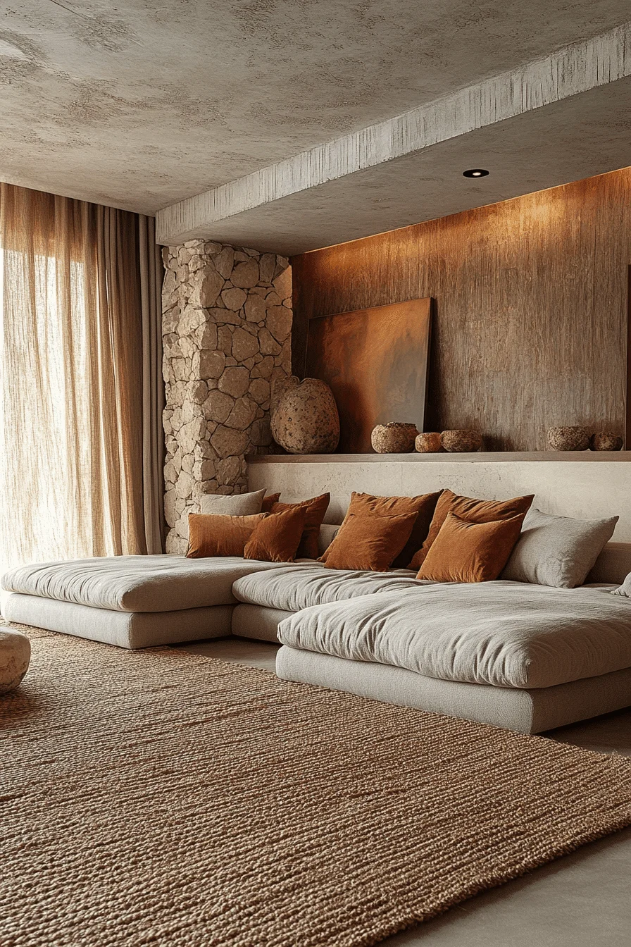 modern cozy living room