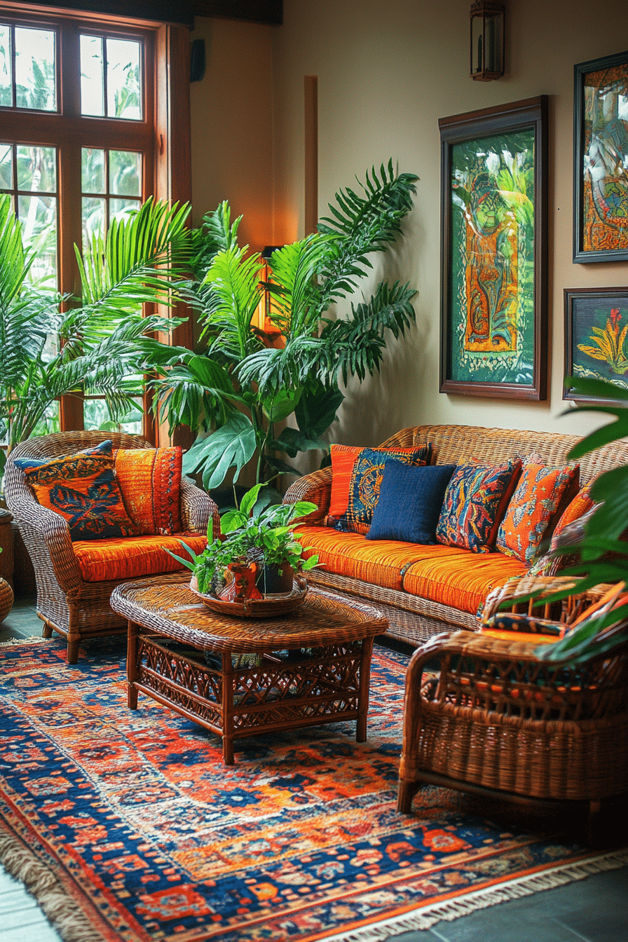 boho maximalist decor
